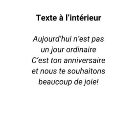 Carte de souhait vintage "Heureux anniversaire" (036) item