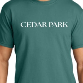 Green Skyline Tee- Small item