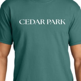 Green Skyline Tee- Large item