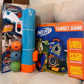 Nerf Super Soaker Ball Launcher & Target Game item