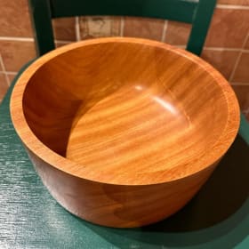 Lenke Hardwood Handcrafted Bowl item