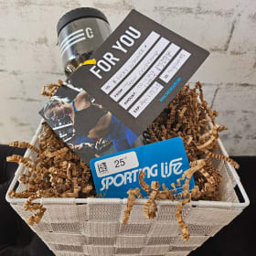 16. Get Fit with Crush Camp: 10-Class Package & Water Bottle item