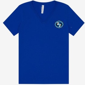 SMALL  TRUE ROYAL V-Neck Shirt item