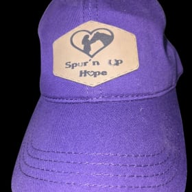 Spur'n Up Hope logo hat item