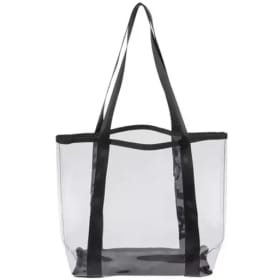 Large clear mav tote item