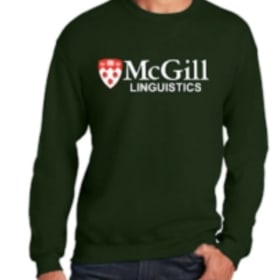Crewneck, full chest embroidery item