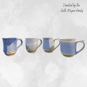 4 Handmade Coffee Mugs item