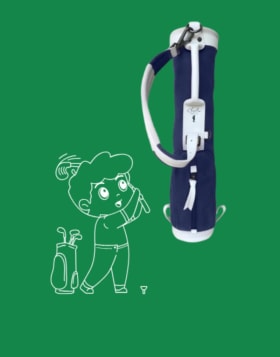 Charlie Golf Co Toddler Bag - BLUE item