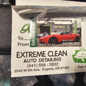 Extreme clean mini detail value $75. item