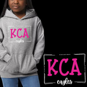 Grey KCA Box Hoodie item
