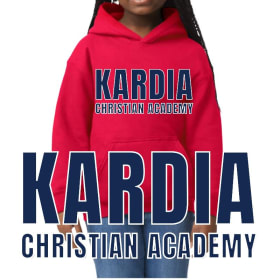 Red Kardia Block Hoodie item