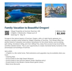 4 nights sun river item