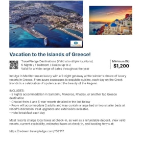 Five nights and greece item