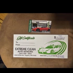 Extreme clean full detail item