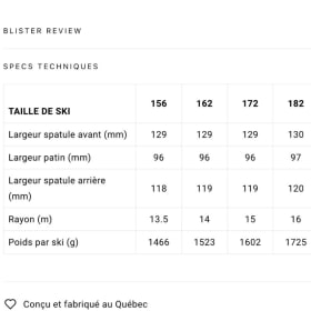Ensemble de ski , fixation et peau d'ascension - 162 item