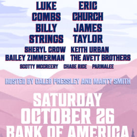 3 Tickets Concert for Carolina’s Row 1 Sect 130 Seats 19-21 item