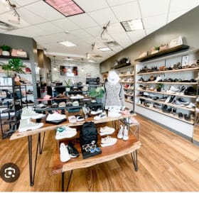 Gift card for local shoe and accessories store item