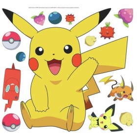 Pikachu/Pokemon Removable Wall Decal ($31.99) item
