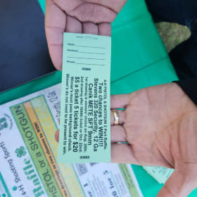 Book of raffle tickets item