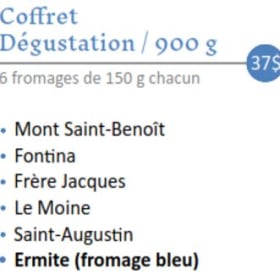 TASTING CHEESE GIFT BOX item