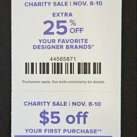 Sale Coupon item