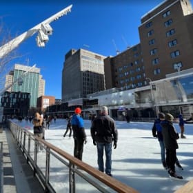 7) Skating and dinner with Hélène V. Gagnon item