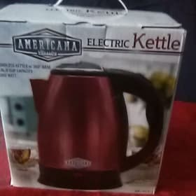 Americana 1.8L electric kettle (red) item