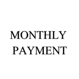 Monthly Membership Dues item