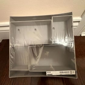Ikea Dresser Boxes (Grey) item