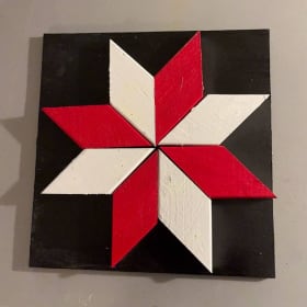14: CDS Barn Star - Donated by 3D Barn Quilts item