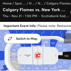 Calgary Flames tickets item
