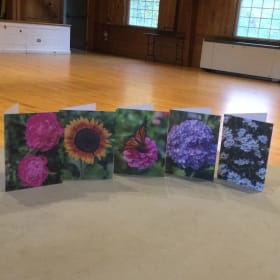 129. Flower Photo Blank Notecards #3 item