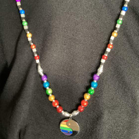 Yin Yang Focal Necklace item