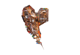 Une oeuvre de Jean Gaudreau - droite au coeur n°7 item