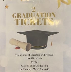 2 Graduation Tickets item