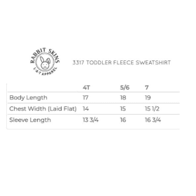 TODDLER RED SWEATSHIRT [PRE-ORDER] item