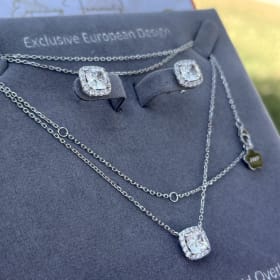 Modern Classic Necklace & Earrings Set item