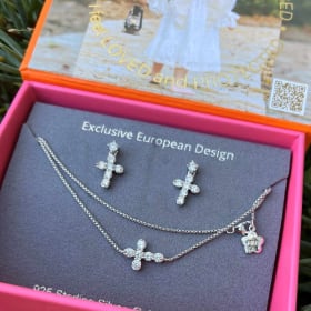 Modern Classic Necklace & Earrings Set item