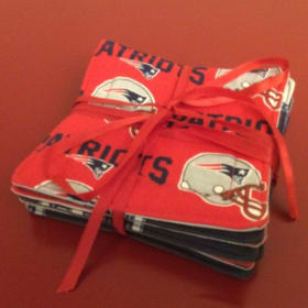 175. Patriots Quilted Coasters, Set of 8 item