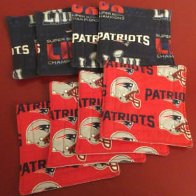175. Patriots Quilted Coasters, Set of 8 item