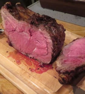 PRIME RIB DINNER item