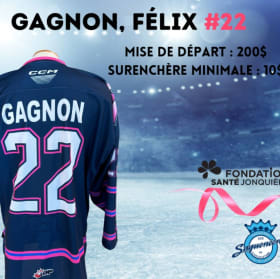 GAGNON, FÉLIX #22 item