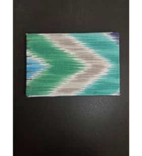 Hand bound notebook item