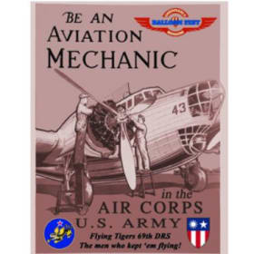 Be an Aviation Mechanic Poster - Balloonfest 2024 item