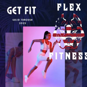 Freeport FLEX Gym membership valued at $400 for 12 months item