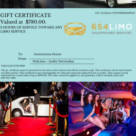 Bachelorette Experience with 654Limo Chauffeured Services item