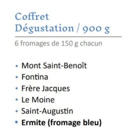 Coffret Dégustation / 900 g item