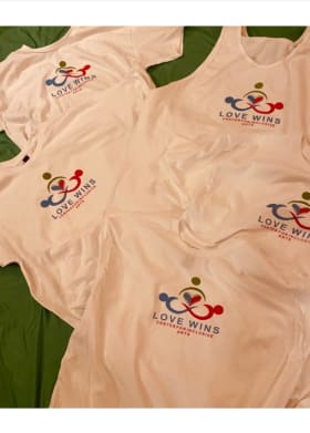 Love Wins T-shirt or Tank item