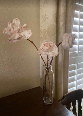 Crafters Special - Fabric Roses (3 count) item