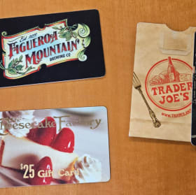 Mystery Gift Card Total Balance, minimally $50 item